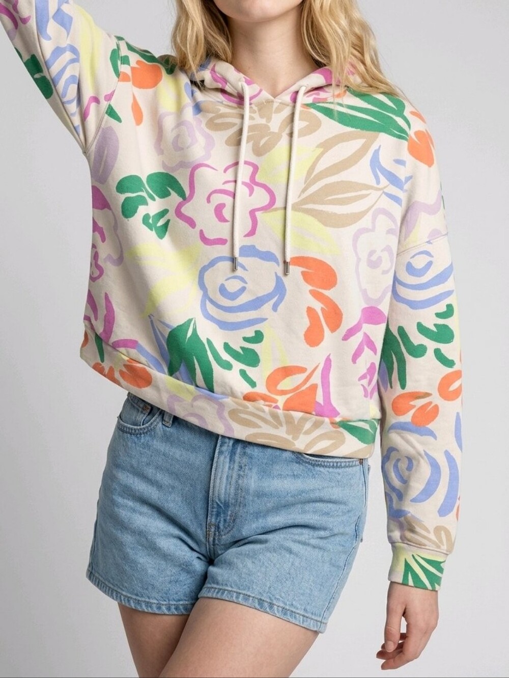 GAP Floral Multicolor Hoodie